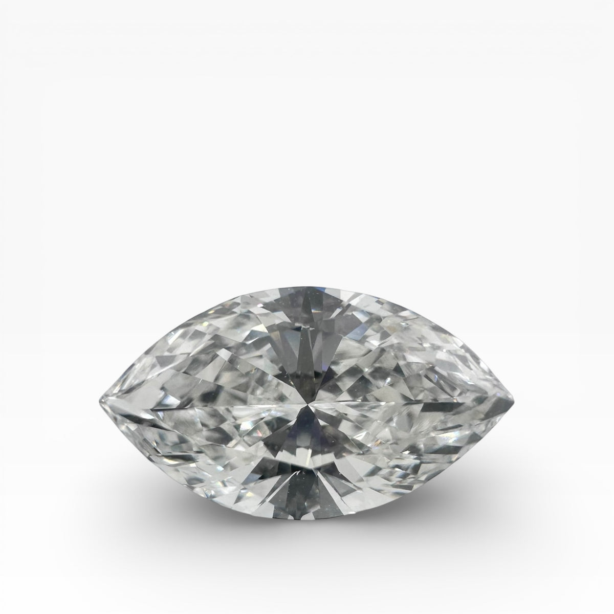 1.12 Carat GIA Certified VS1, Color H, Marquis Cut Natural Diamond.