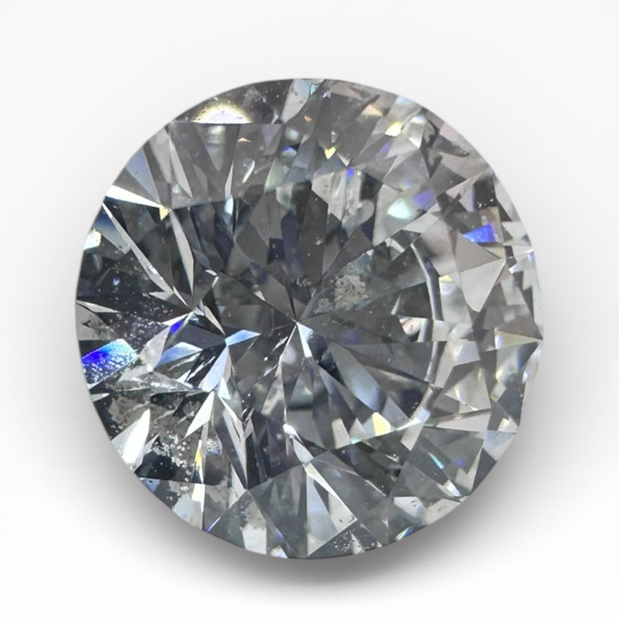 1.65 Carat GIA Certified SI2, Color E, Round Cut Natural Diamond.