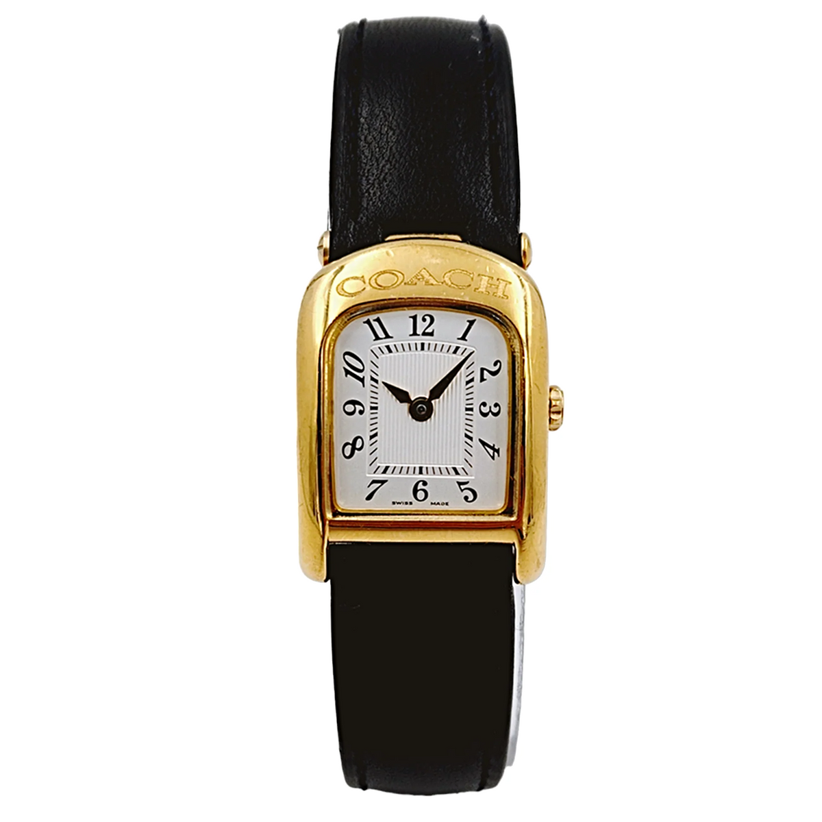 Coach Women\'s MADDY GOLD PLATED BRACELET WATCH W6006 NEEDS BATTERY Original Box Watch Coach Burgundy in Gold plated - 25742253 main image 2