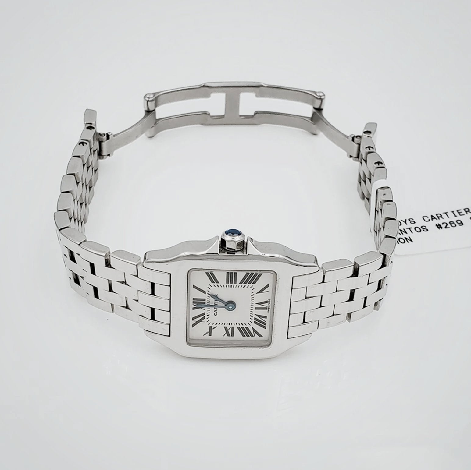 Ladies Small Cartier Panthere Demoiselle Watch in Polished Stainless Steel. (Pre-Owned)