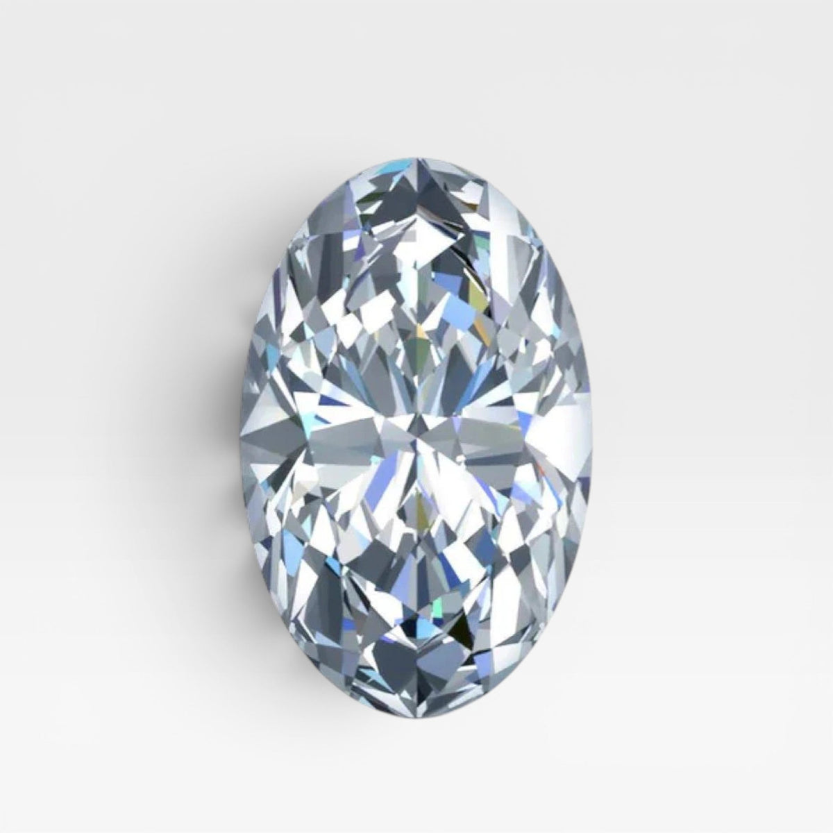 1.88 Carat IGI Certified VVS2, Color E, Oval Lab Grown Loose Diamond.