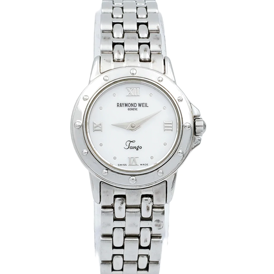 Ladies Raymond Weil Tango Stainless Steel Watch with Mother of Pearl Dial. (Pre-Owned 5860)