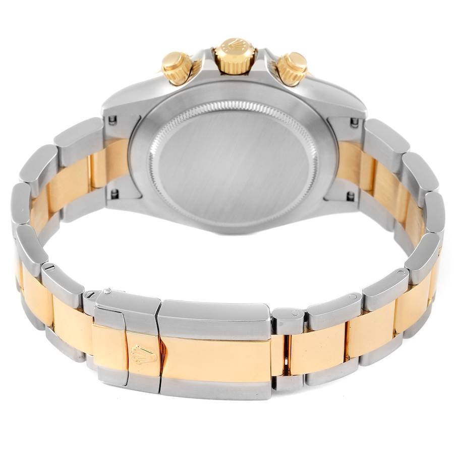 *2009 Men's Rolex 40mm Daytona Two Tone 18K Yellow Gold / Stainless Steel Watch with Champagne Dial. (Pre-Owned Box/Card 116523)