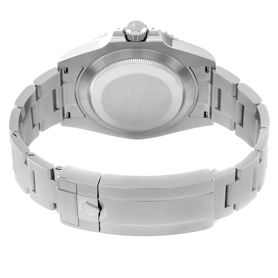 *2022 Men's Rolex 41mm Submariner Oyster Perpetual Stainless Steel Watch with Black Dial and Black Bezel. (Pre-Owned 126610)