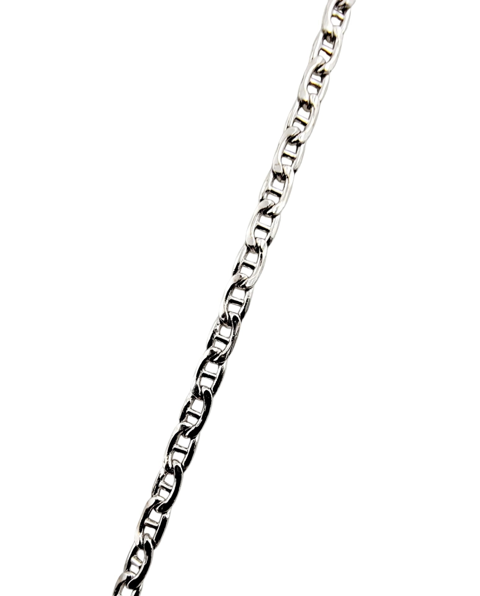 18K White Gold Diamond Heart Pendant Necklace