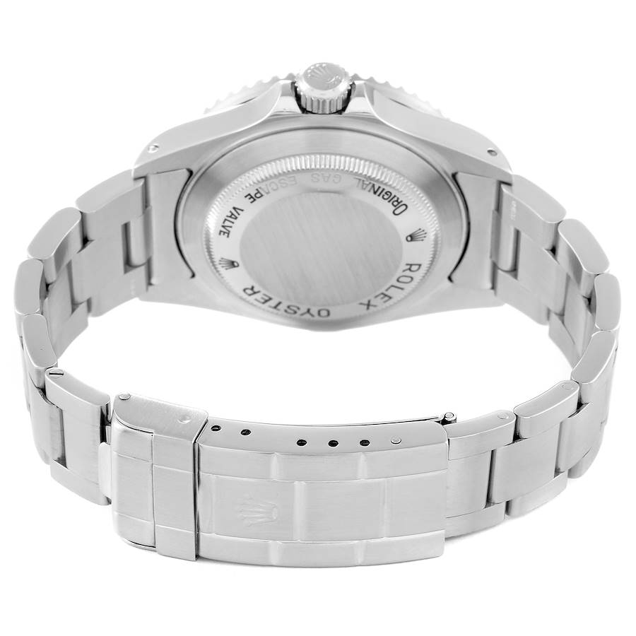 Men's Rolex 40mm Sea-Dweller Stainless Steel Oyster Perpetual Watch with Black Dial and Black Bezel. (Pre-Owned 16600)