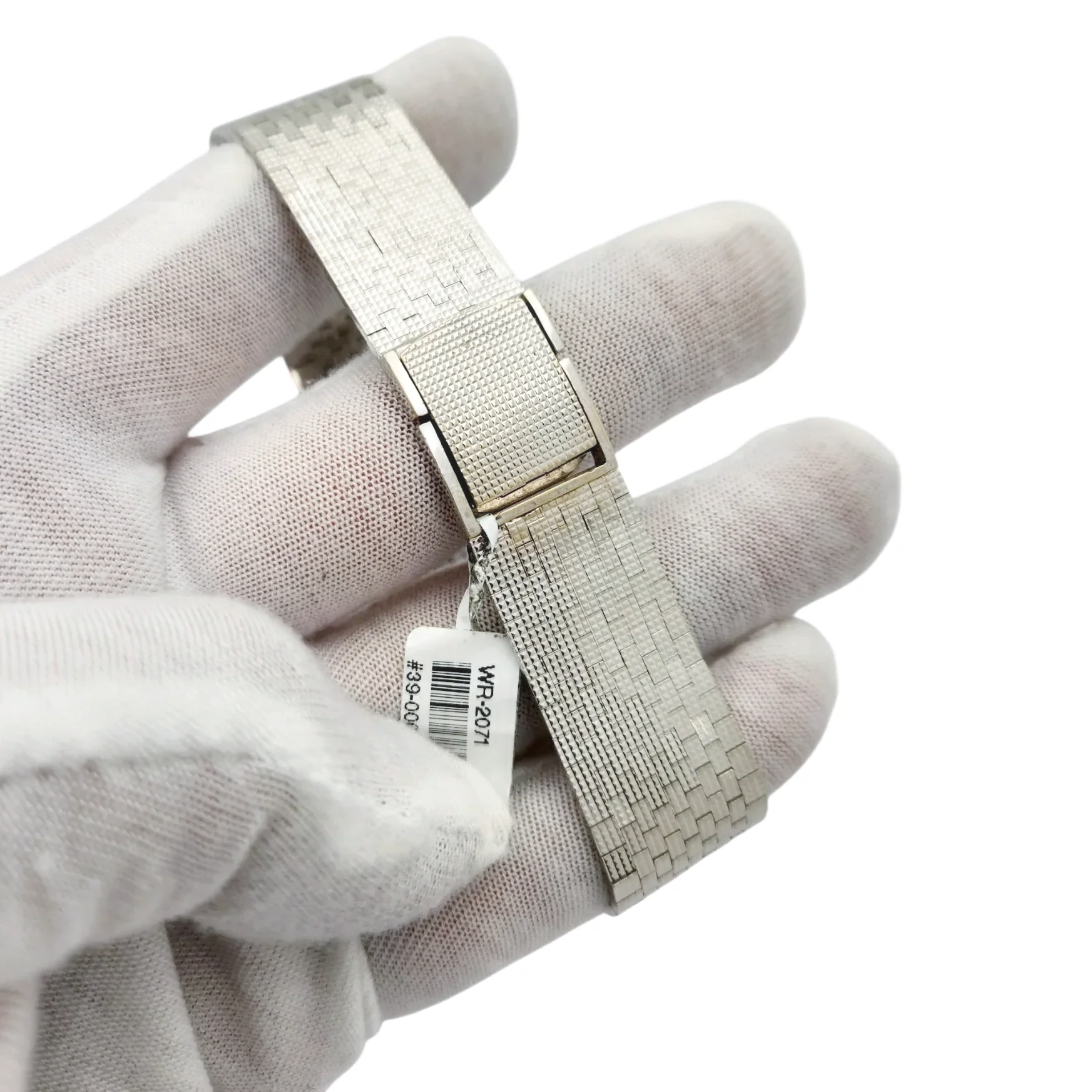 Ladies Baume & Mercier 22mm Vintage 14K White Gold Watch with Silver Dial. (Pre-Owned)