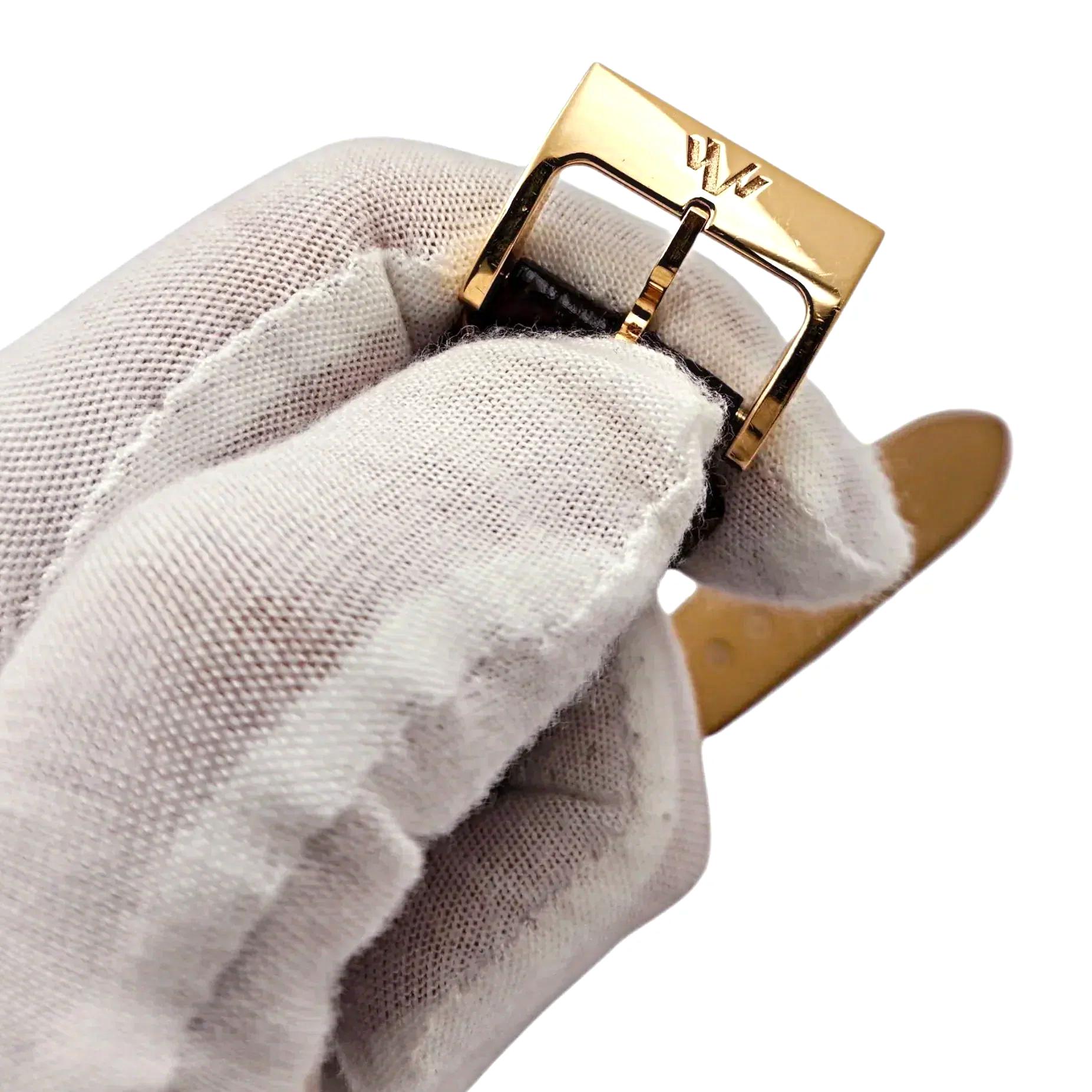 Men's DeWitt 43mm Twenty 8 Eight Tourbillon Automatic 18K Rose Gold Watch with Chocolate Dial and Brown Leather Strap. (Pre-Owned T8.AU.003)