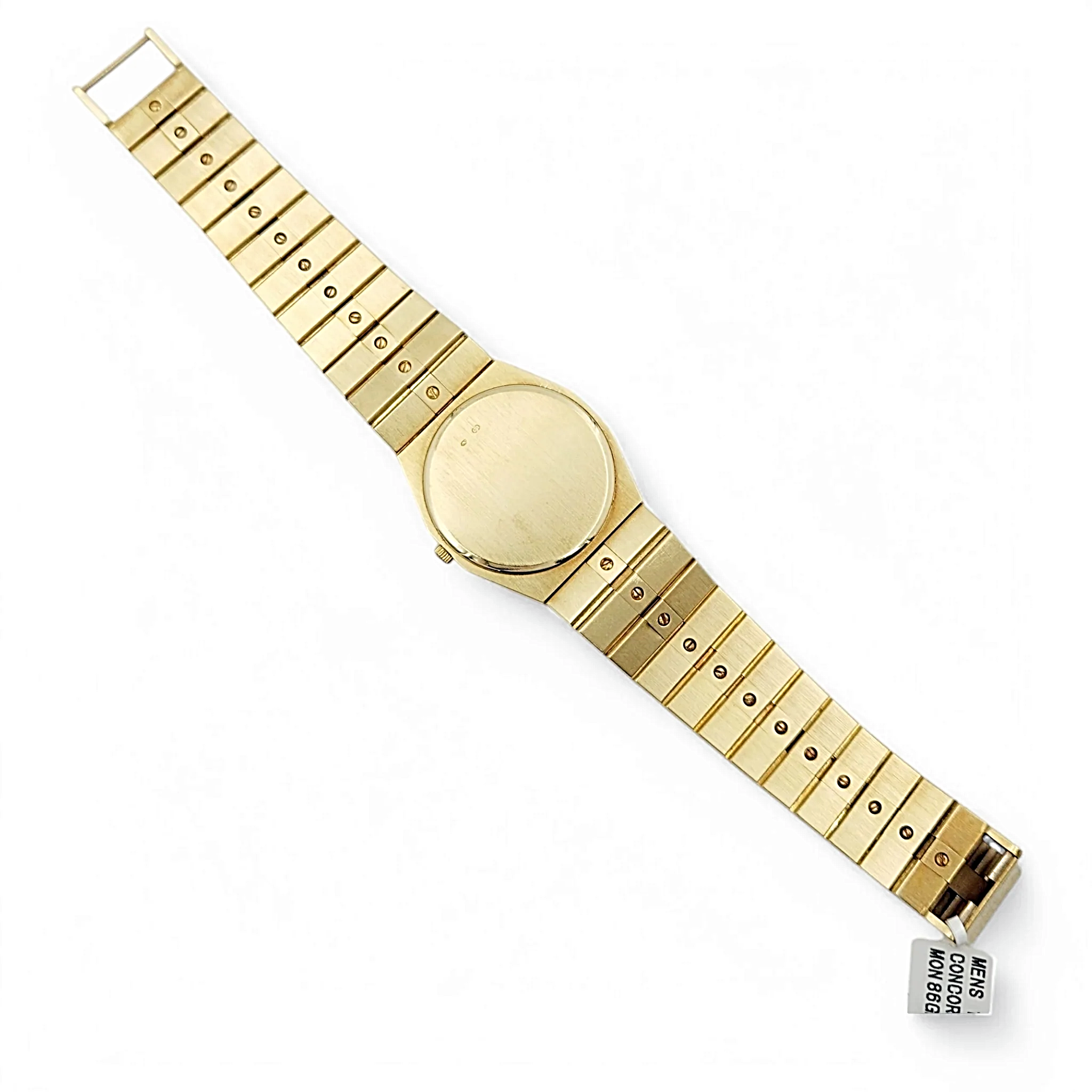 Men's Concord 33mm Mariner Octagon 14K Yellow Gold Watch with Gold Dial. (Pre-Owned)