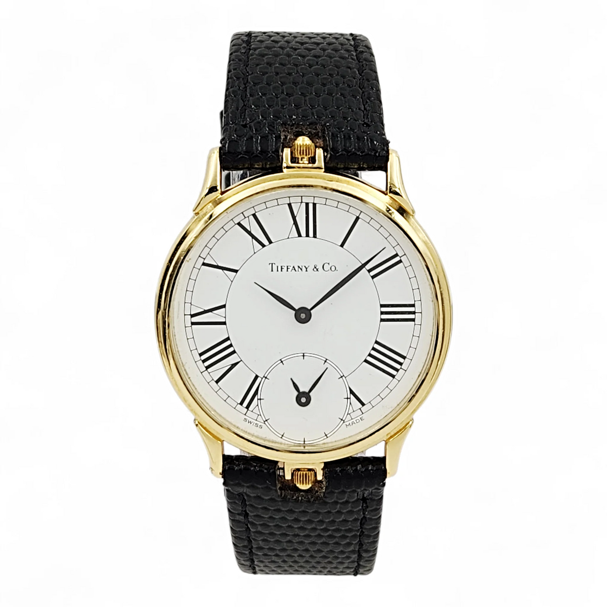 Men's Rolex 30mm Vintage Tiffany & Co.Oyster Perpetual 14K Yellow Gold ...
