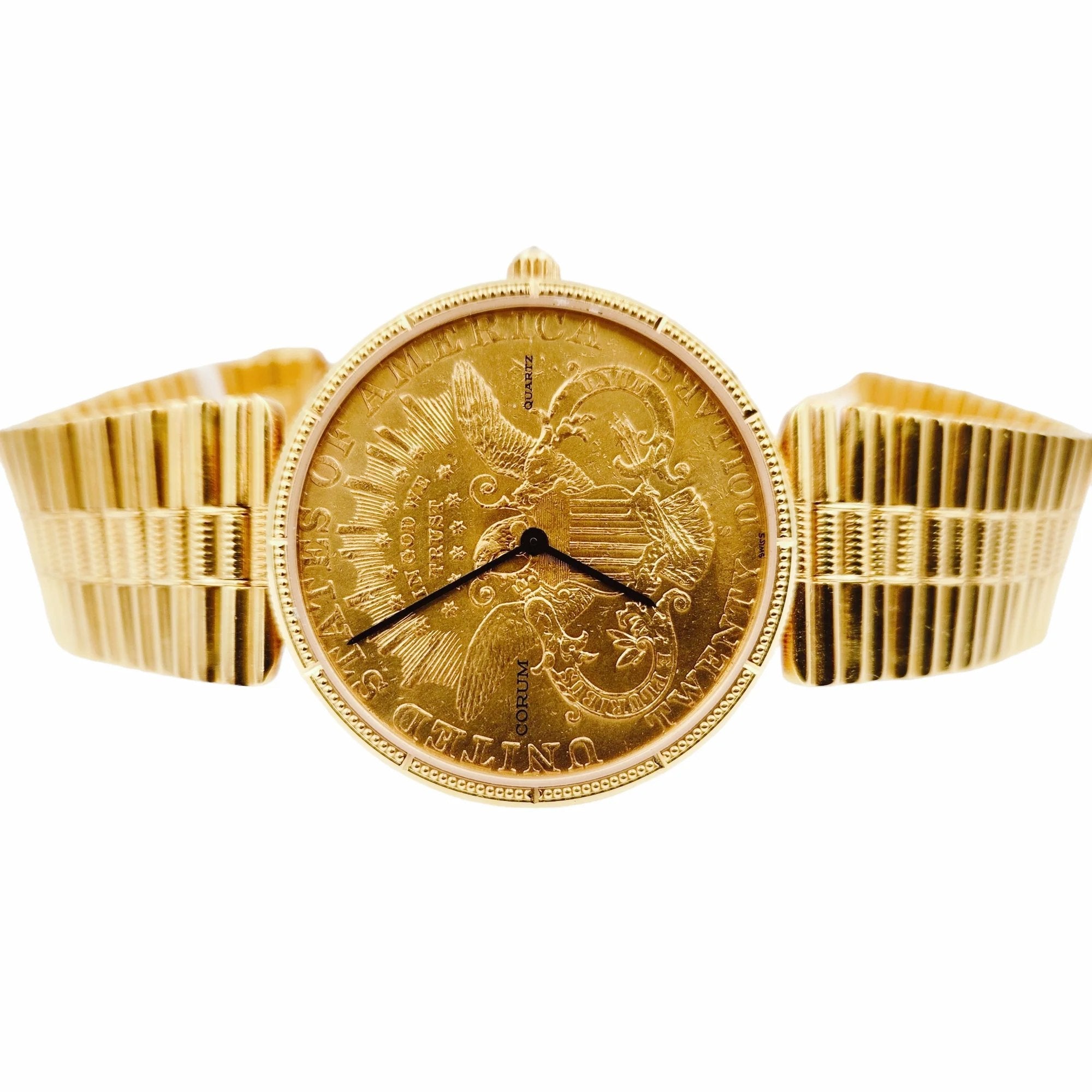 Corum 35mm American Twenty Dollars Double Eagle 22K Yellow Gold Coin W –  Monaco Jewelers