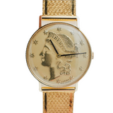 Ladies 1 Euro coin watch Men main image 4