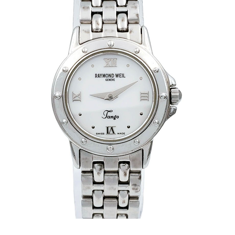 Ladies Raymond Weil Tango Stainless Steel Watch with Mother of Pearl Dial. (Pre-Owned 5860)