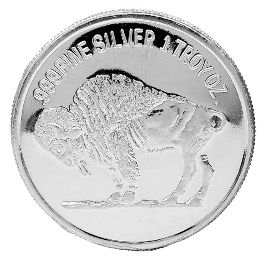 "Stick To Your Saddle And Don't Be Bounced" 1 oz .999 Fine Pure Silver Coin. (TUBE OF 20)