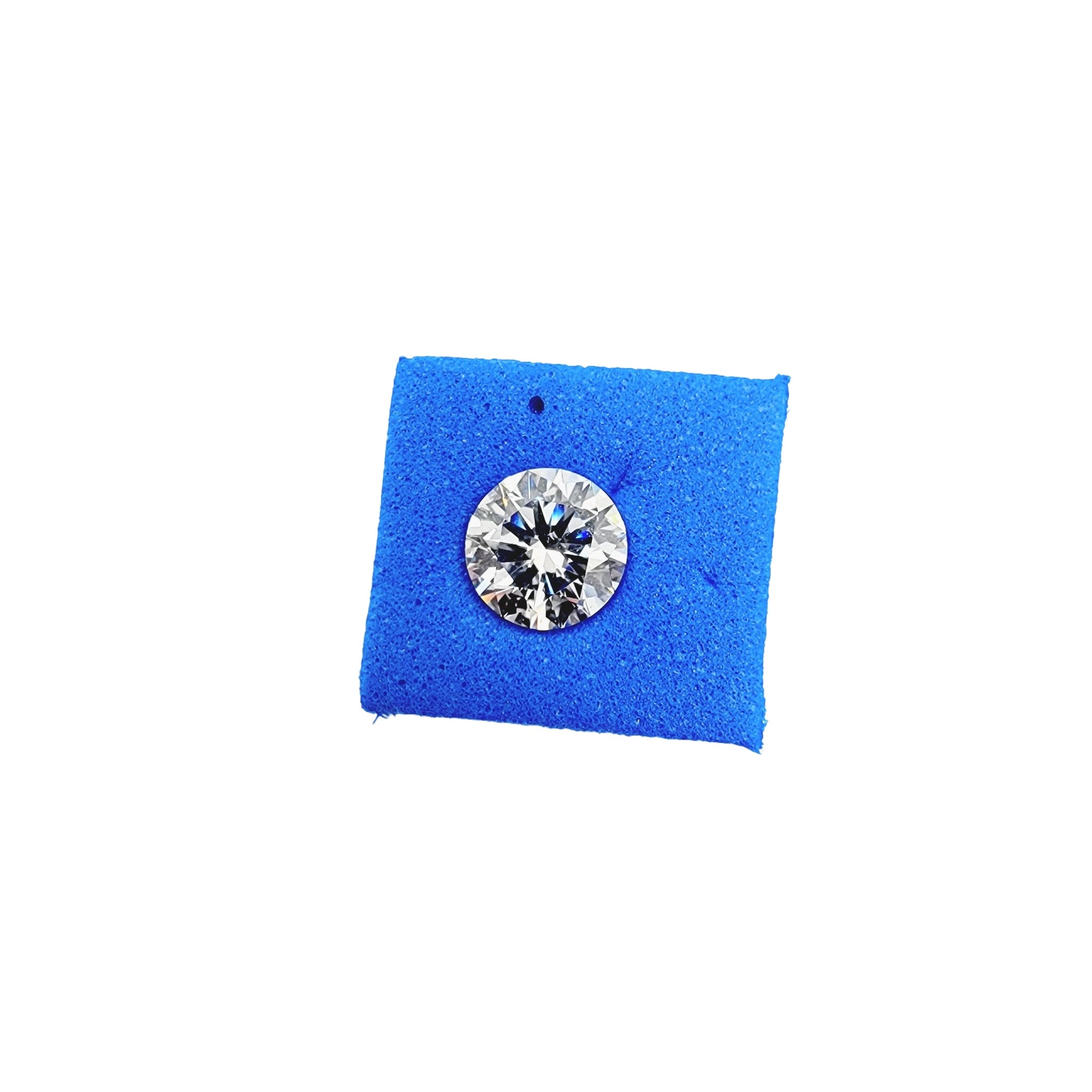 1.02ct Round Brilliant Cut Lab Grown Diamond VS1 Clarity, E Color
