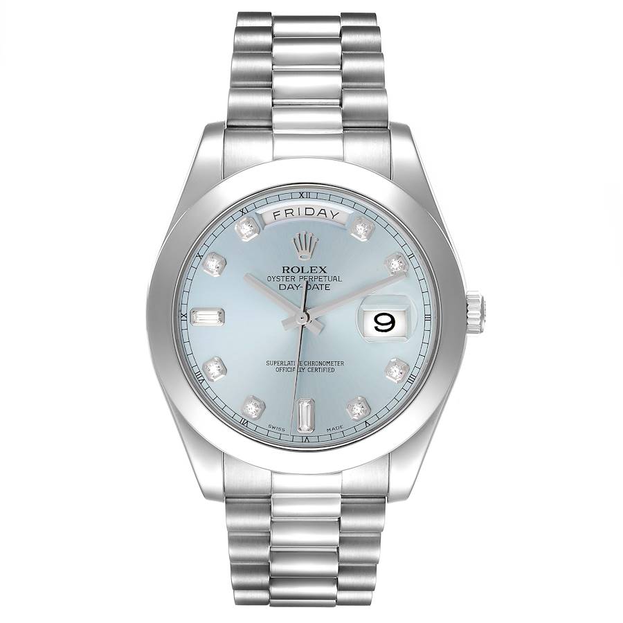 Review: The Rolex President Day-Date II Ice Blue Dial Platinum Watch