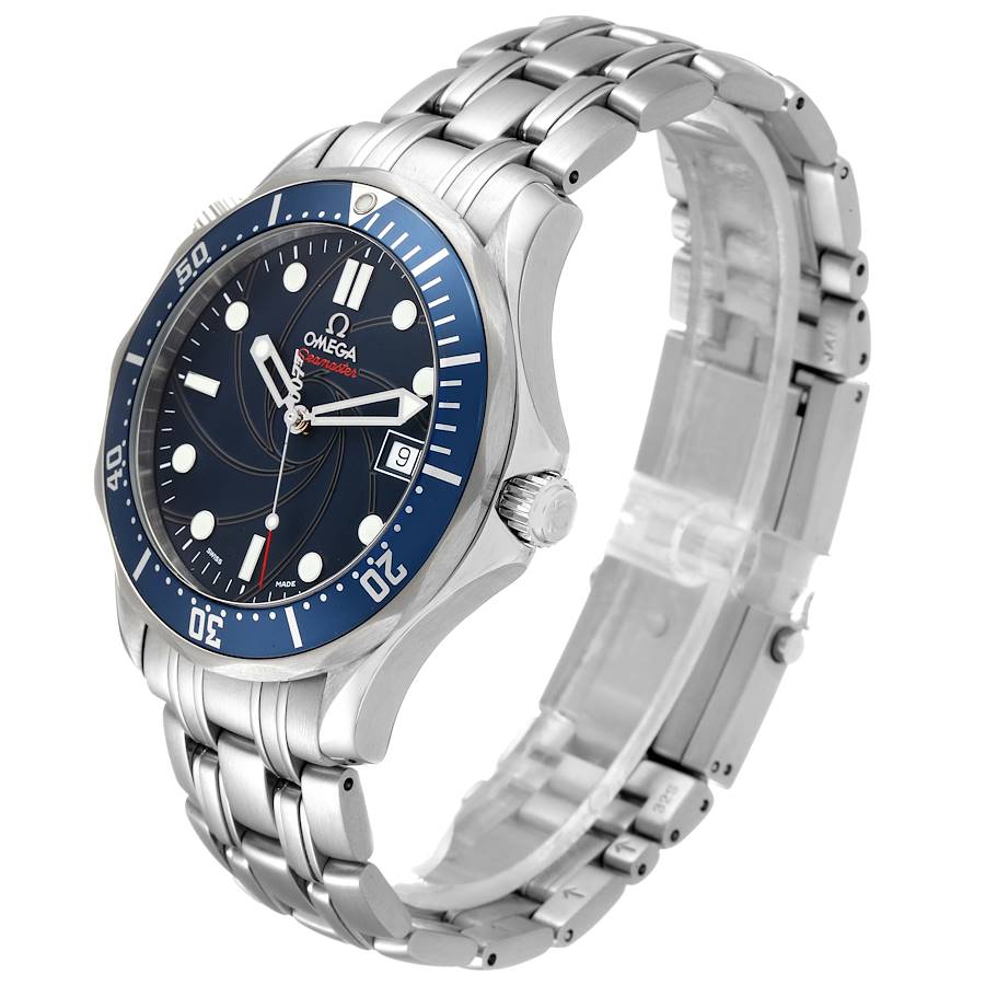 Men's Omega Seamaster SS 007 Edition Stainless Steel 41mm Watch with Rotating Bezel. (Pre-Owned)