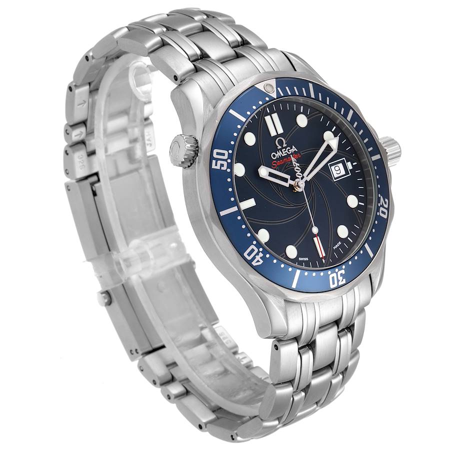 Men's Omega Seamaster SS 007 Edition Stainless Steel 41mm Watch with Rotating Bezel. (Pre-Owned)